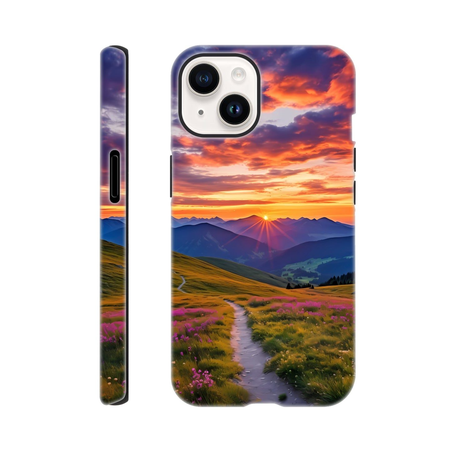 iPhone Case - Golden Mountain Trail