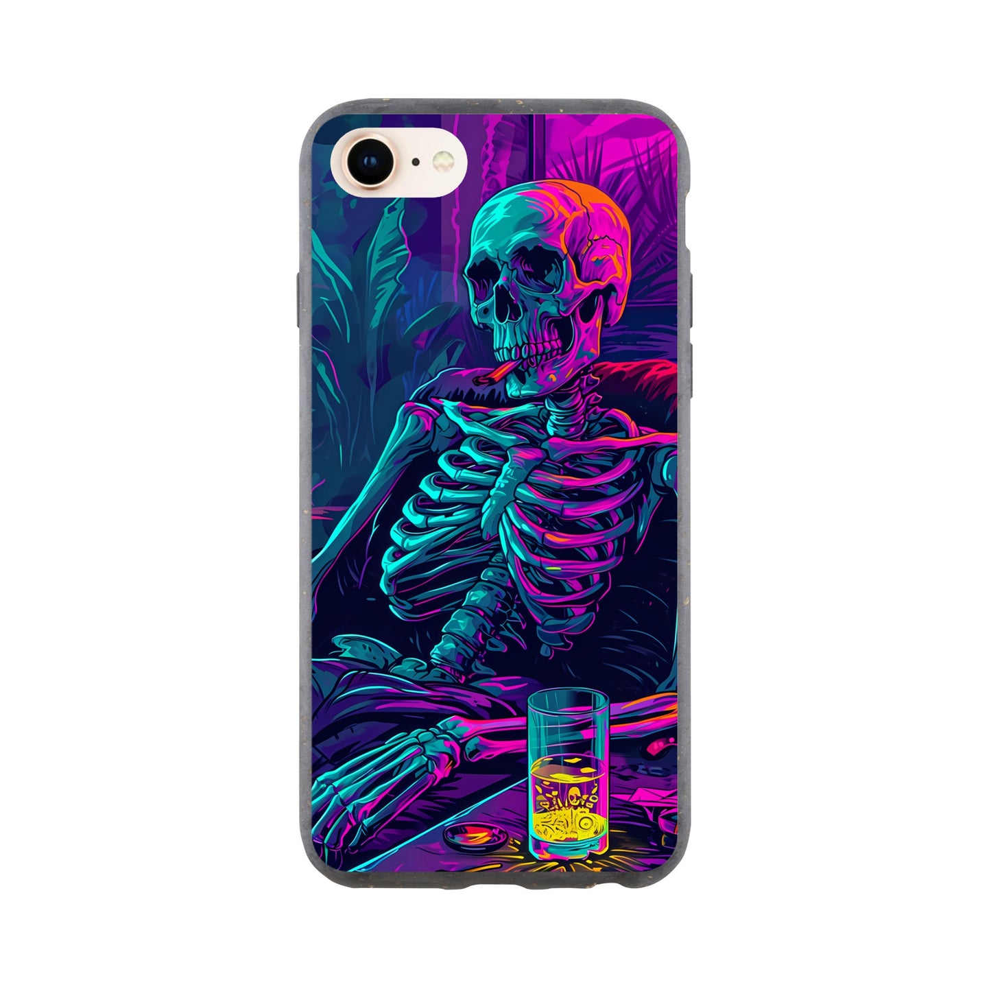 iPhone Case - Chillin' Skeleton