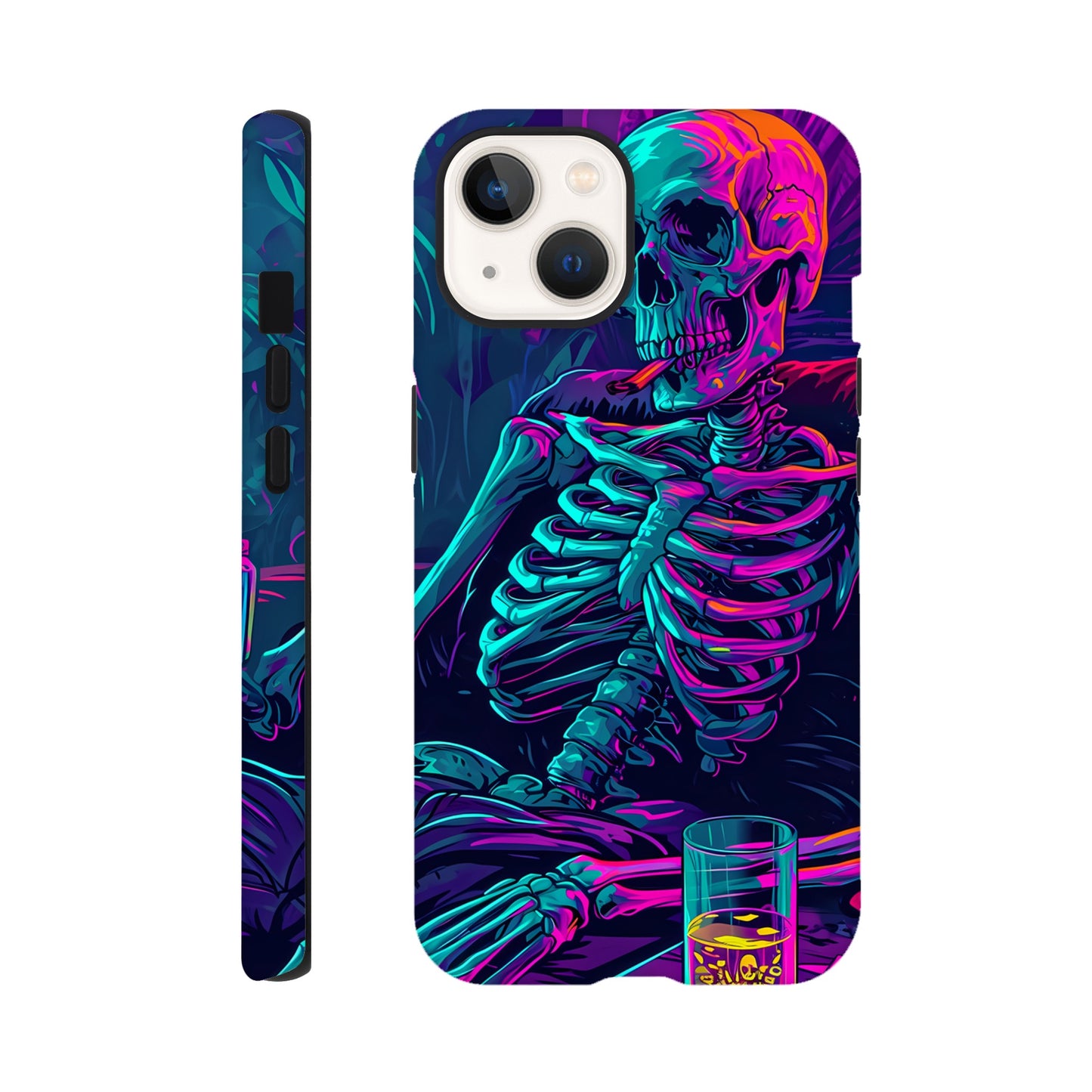 iPhone Case - Chillin' Skeleton