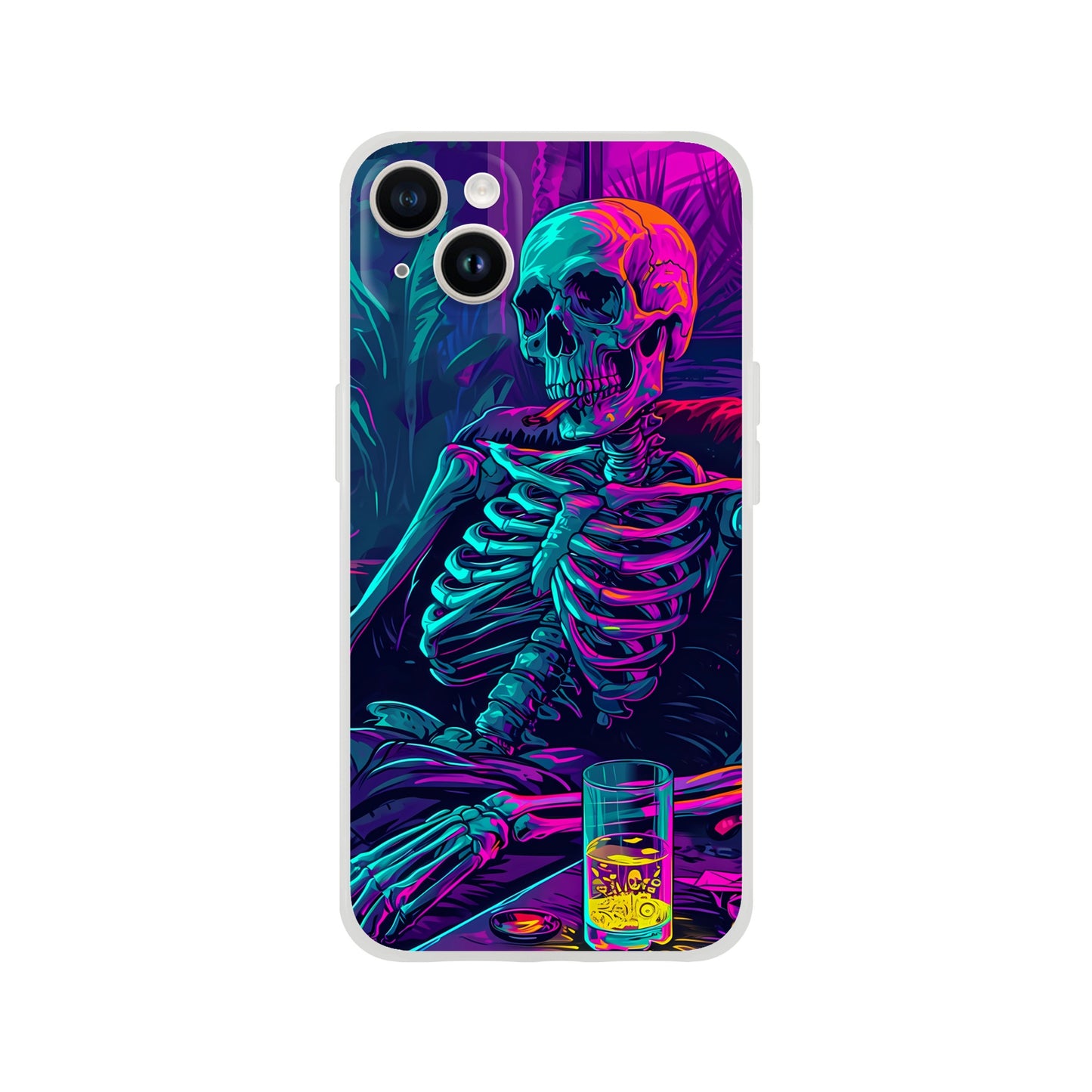 iPhone Case - Chillin' Skeleton