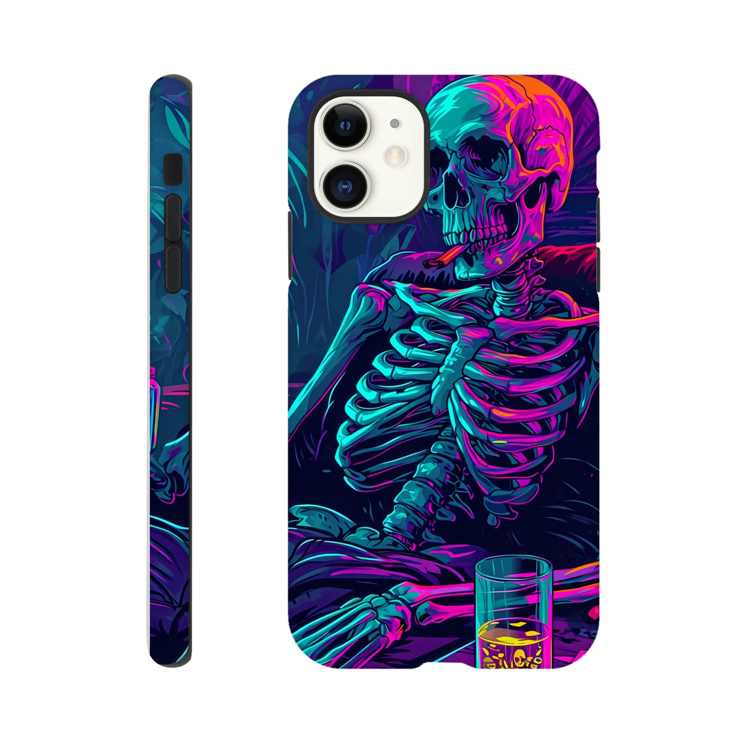 iPhone Case - Chillin' Skeleton