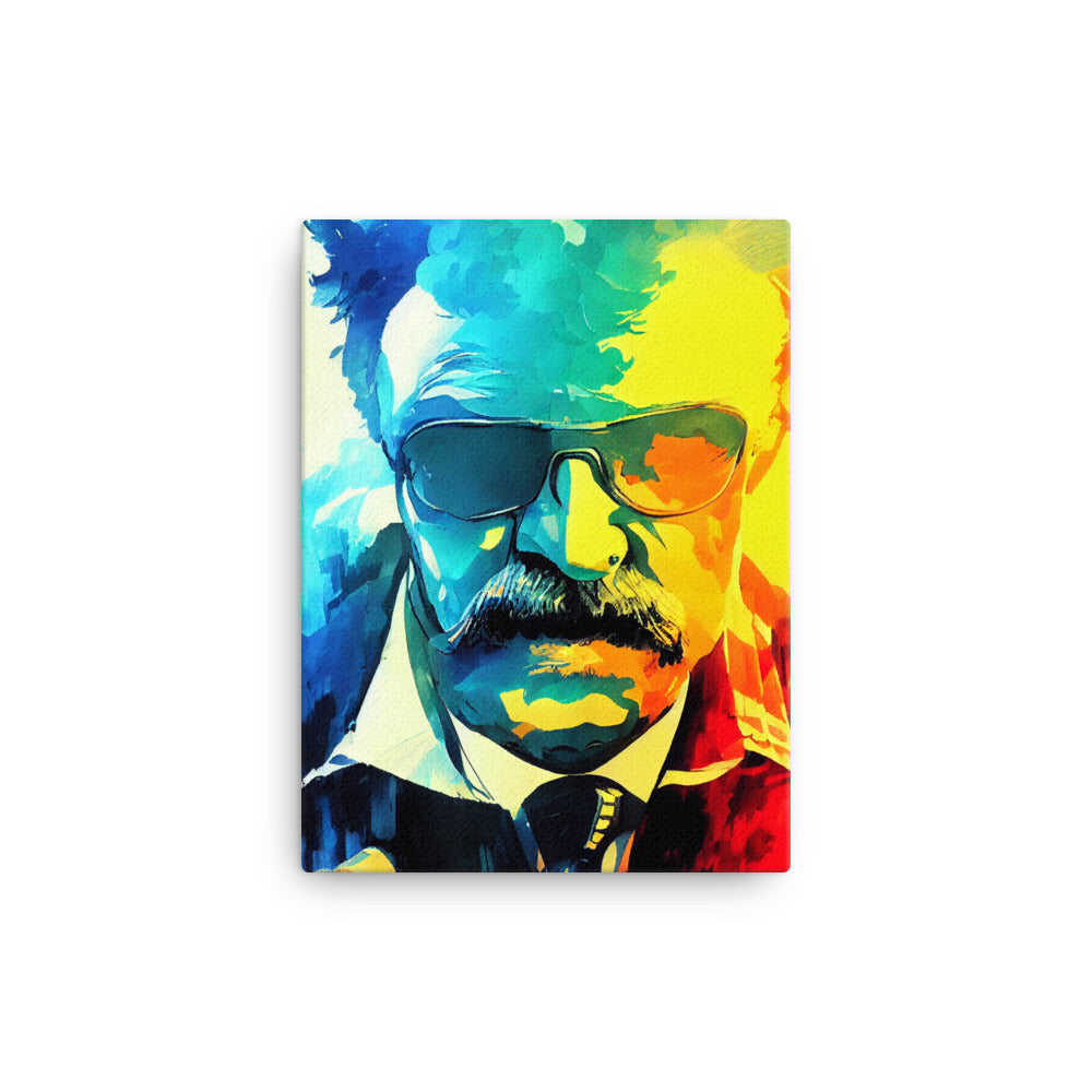 Canvas Wall Art - Teddy Roosevelt at Work