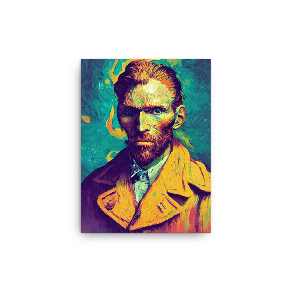 Canvas Wall Art - Van Gogh in Orange Coat
