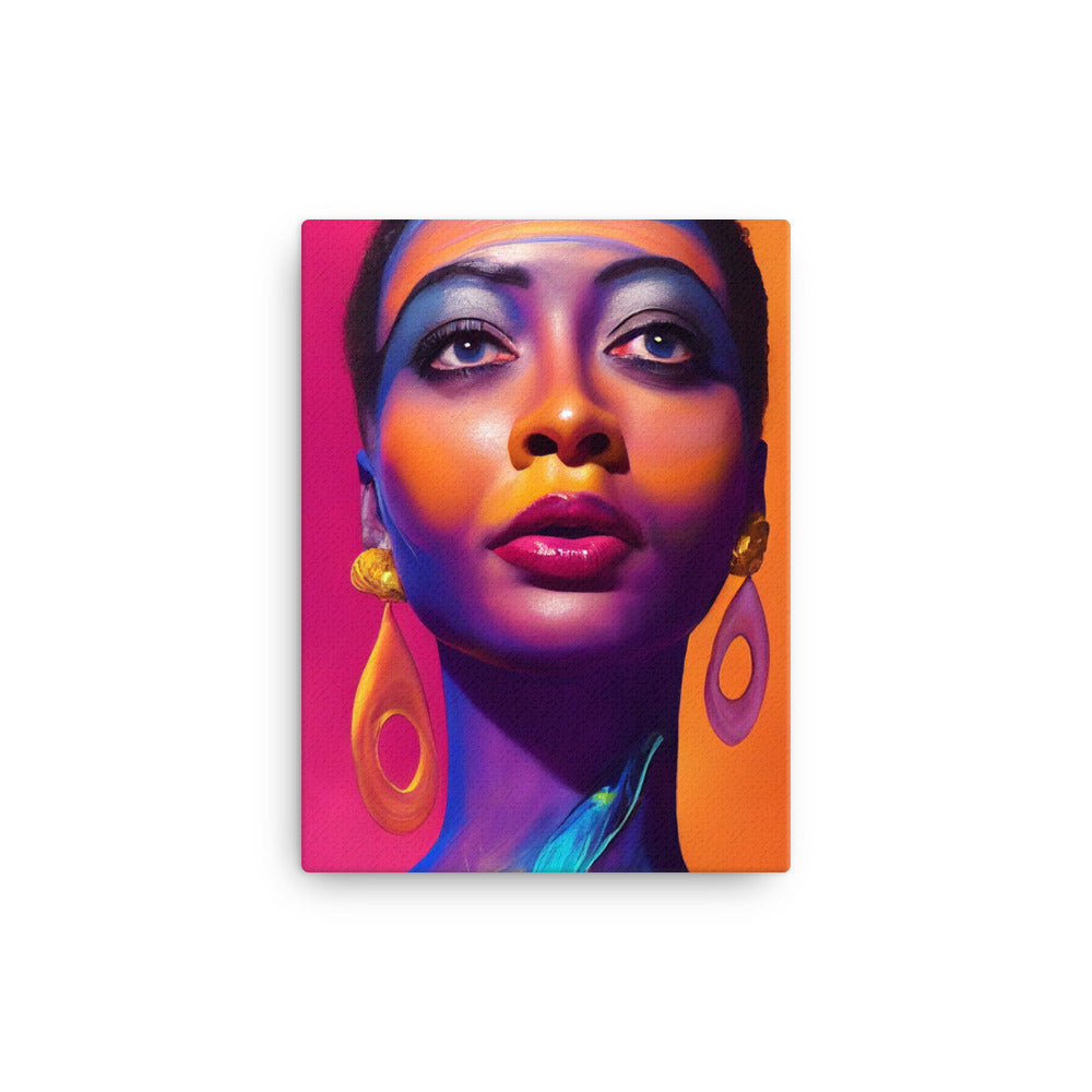 Canvas Wall Art - Painted Josephine