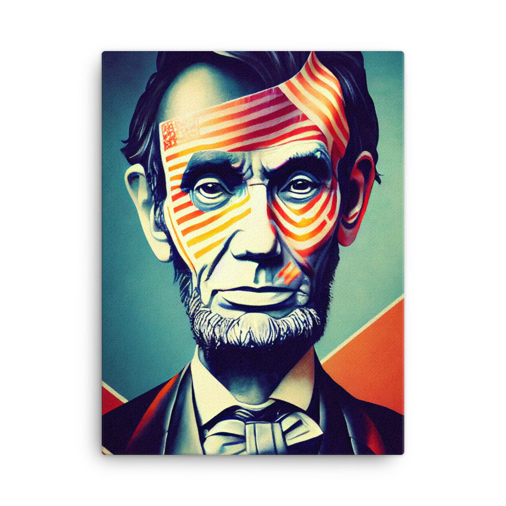 Canvas Wall Art - Lincoln Americana