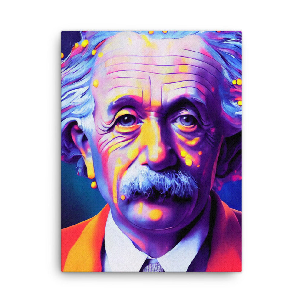 Canvas Wall Art - Einstein - Deep Thoughts