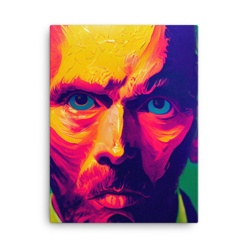 Canvas Wall Art - Vincent Close Up