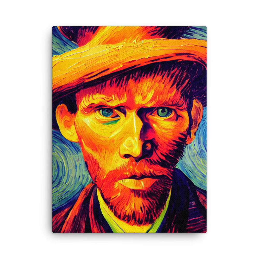 Canvas Wall Art - Vincent in Hat