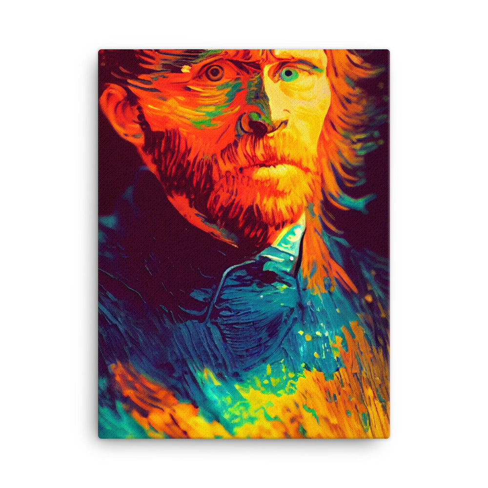 Canvas Wall Art - Paint Splash Vincent