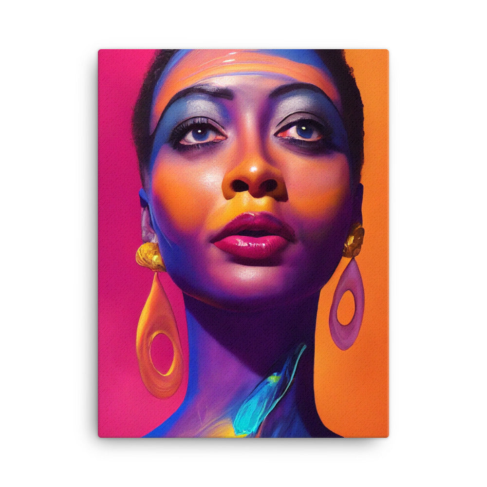 Canvas Wall Art - Painted Josephine