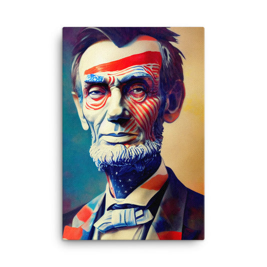 Canvas Wall Art - Lincoln Americana