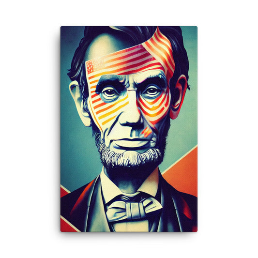 Canvas Wall Art - Lincoln Americana