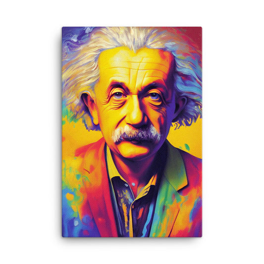 Canvas Wall Art - Einstein's Eyes