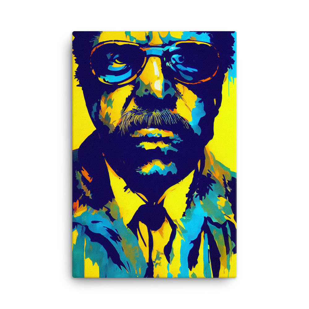 Canvas Wall Art - Teddy Roosevelt Portrait