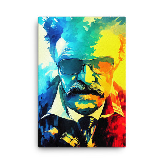 Canvas Wall Art - Teddy Roosevelt at Work