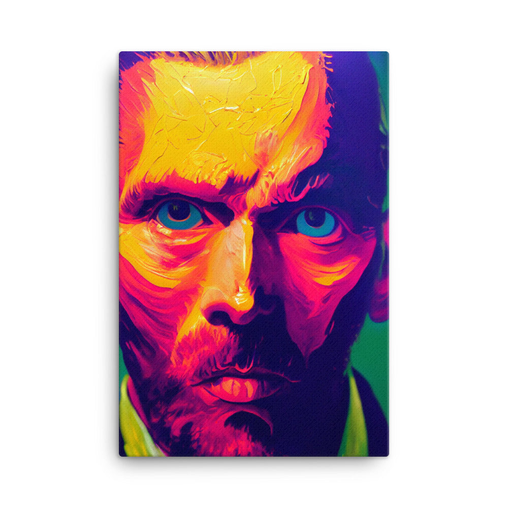 Canvas Wall Art - Vincent Close Up