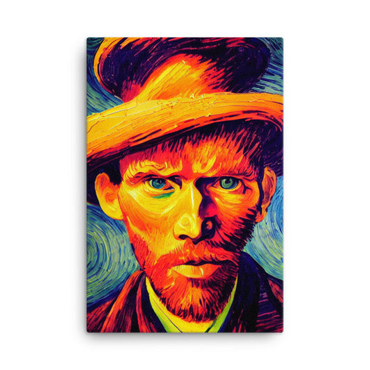 Canvas Wall Art - Vincent in Hat