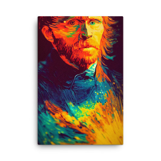 Canvas Wall Art - Paint Splash Vincent