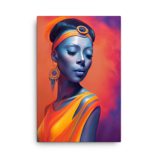 Canvas Wall Art - Josephine Portrait