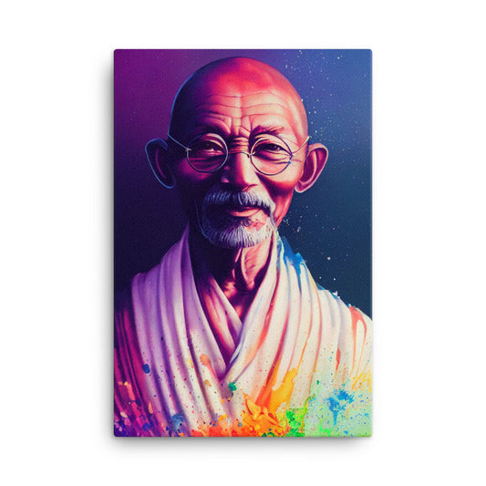 Canvas Wall Art - Gandhi