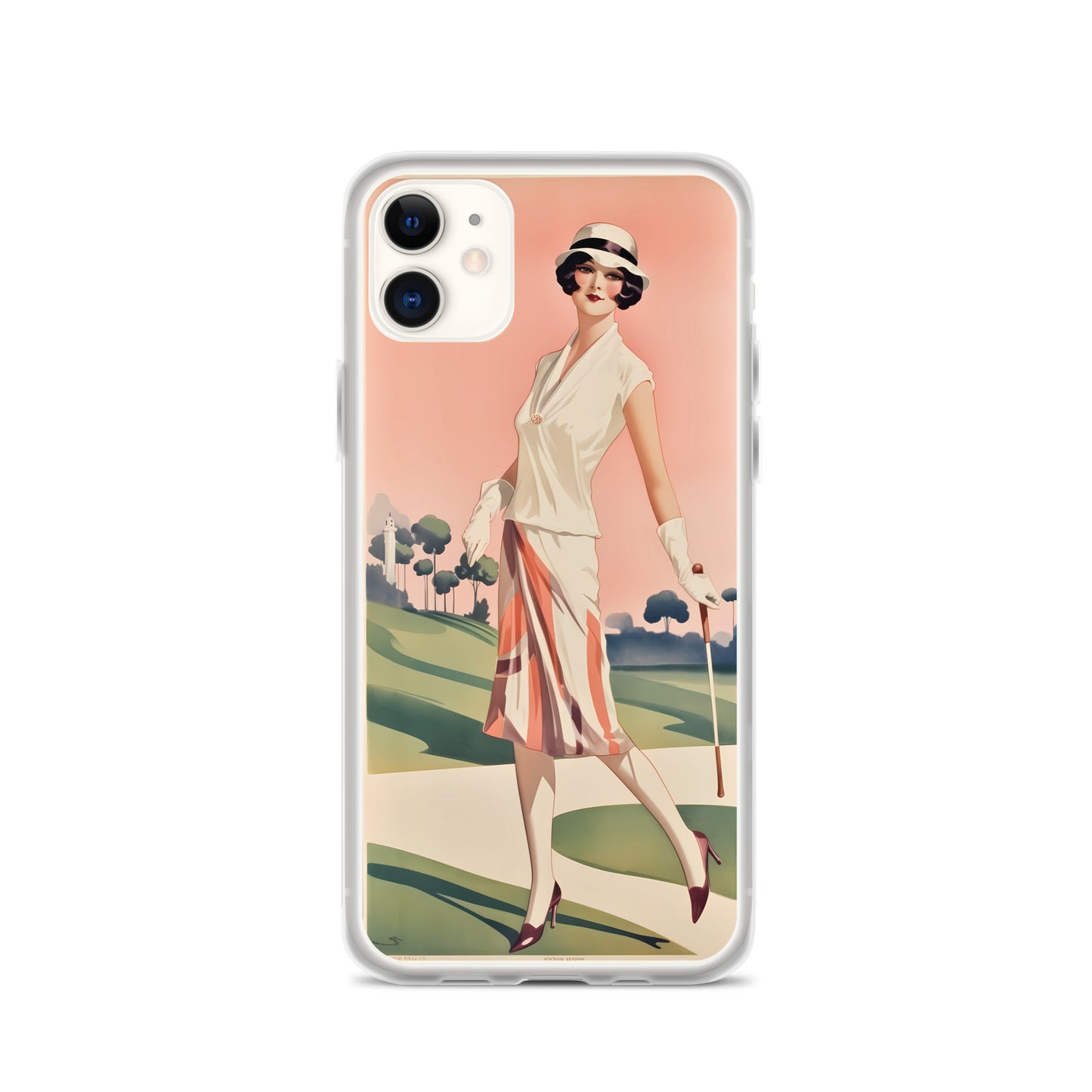 iPhone Case - Vintage Advert - Golfing Woman