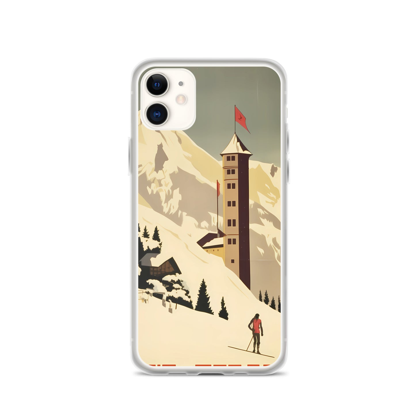 iPhone Case - Vintage Adverts - Swiss Resort