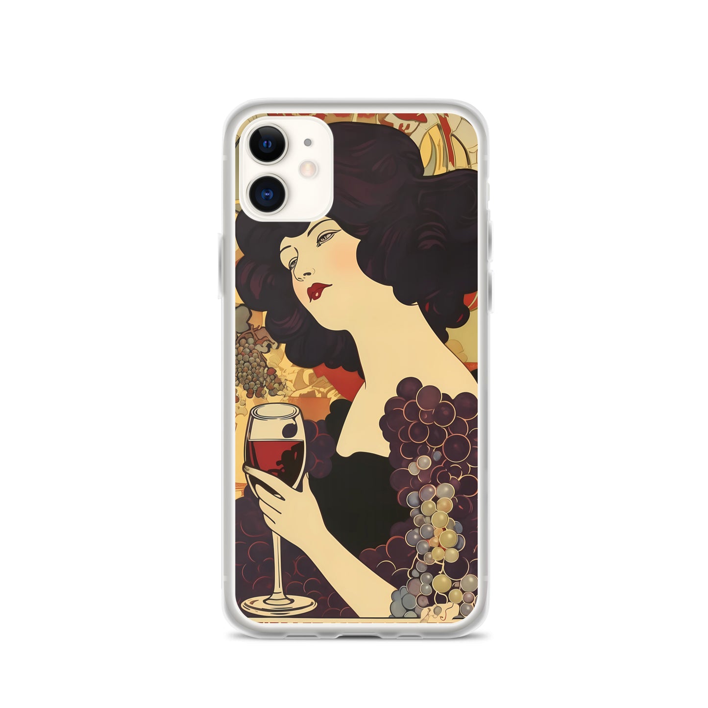 iPhone Case - Vintage Adverts - Wine and Grapes