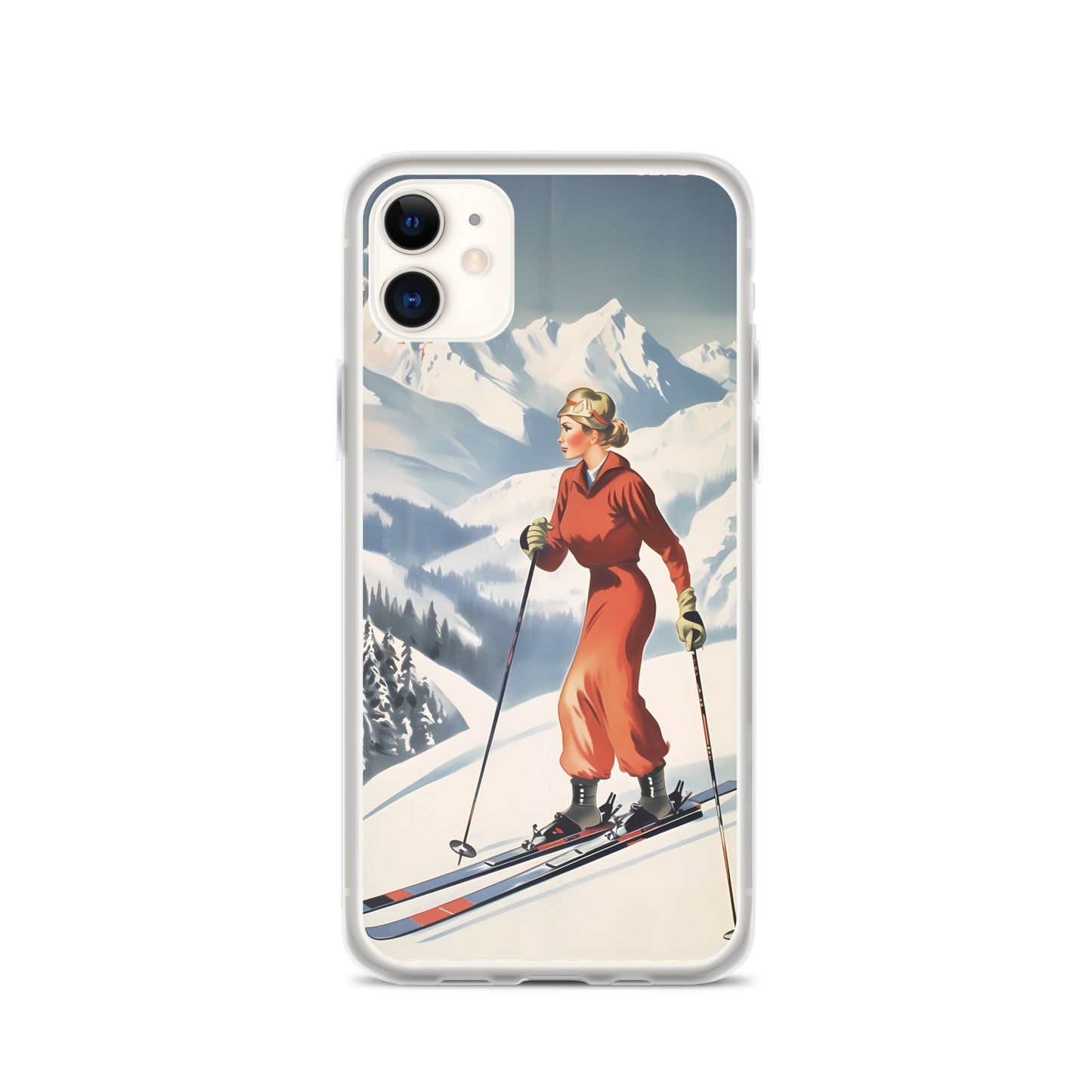 iPhone Case - Vintage Adverts - Skiing