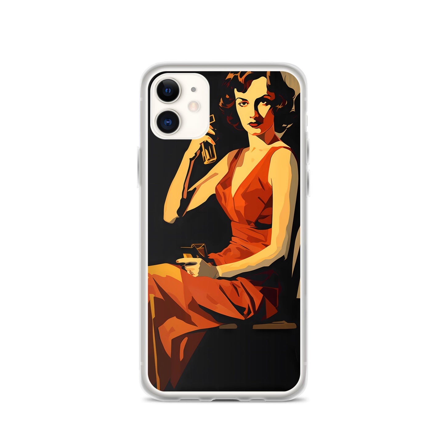 iPhone Case - Vintage Noir Pin-Up