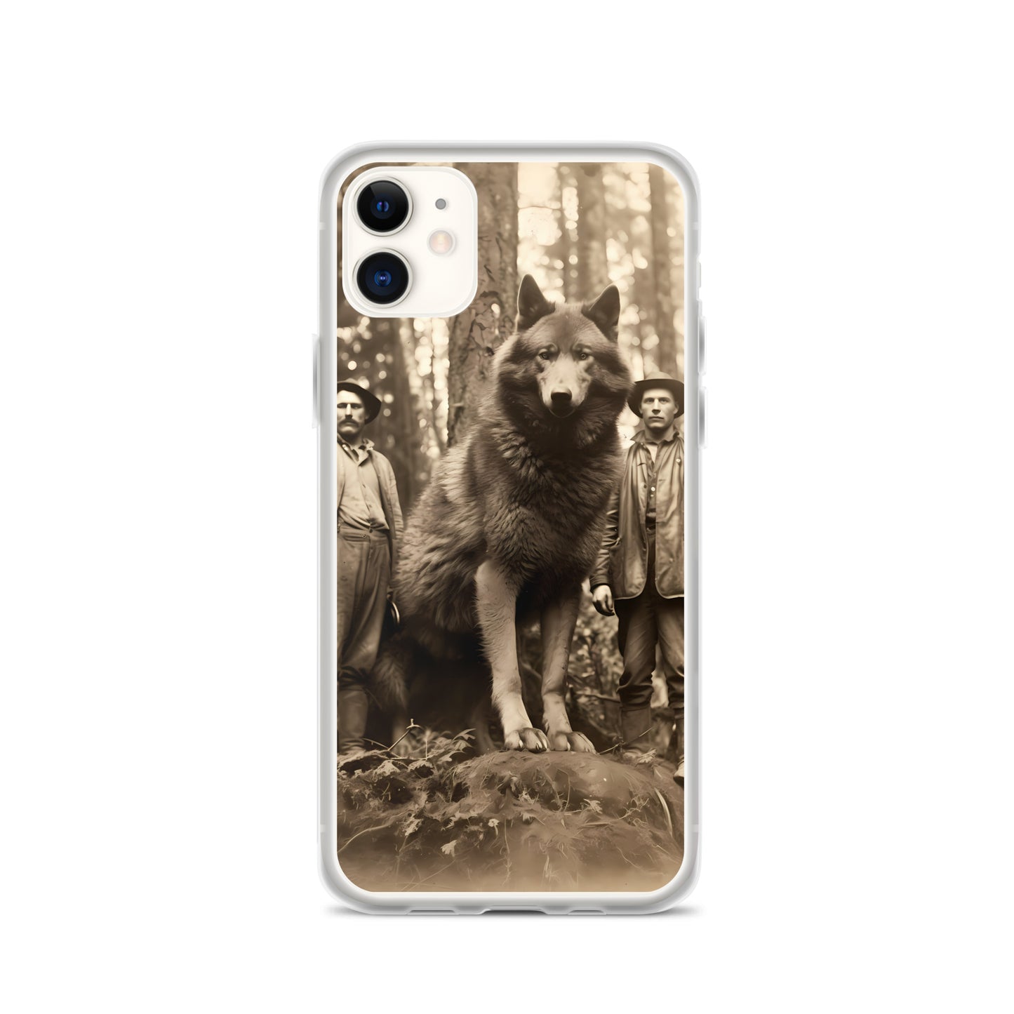 iPhone Case - The Logger and the Wolf