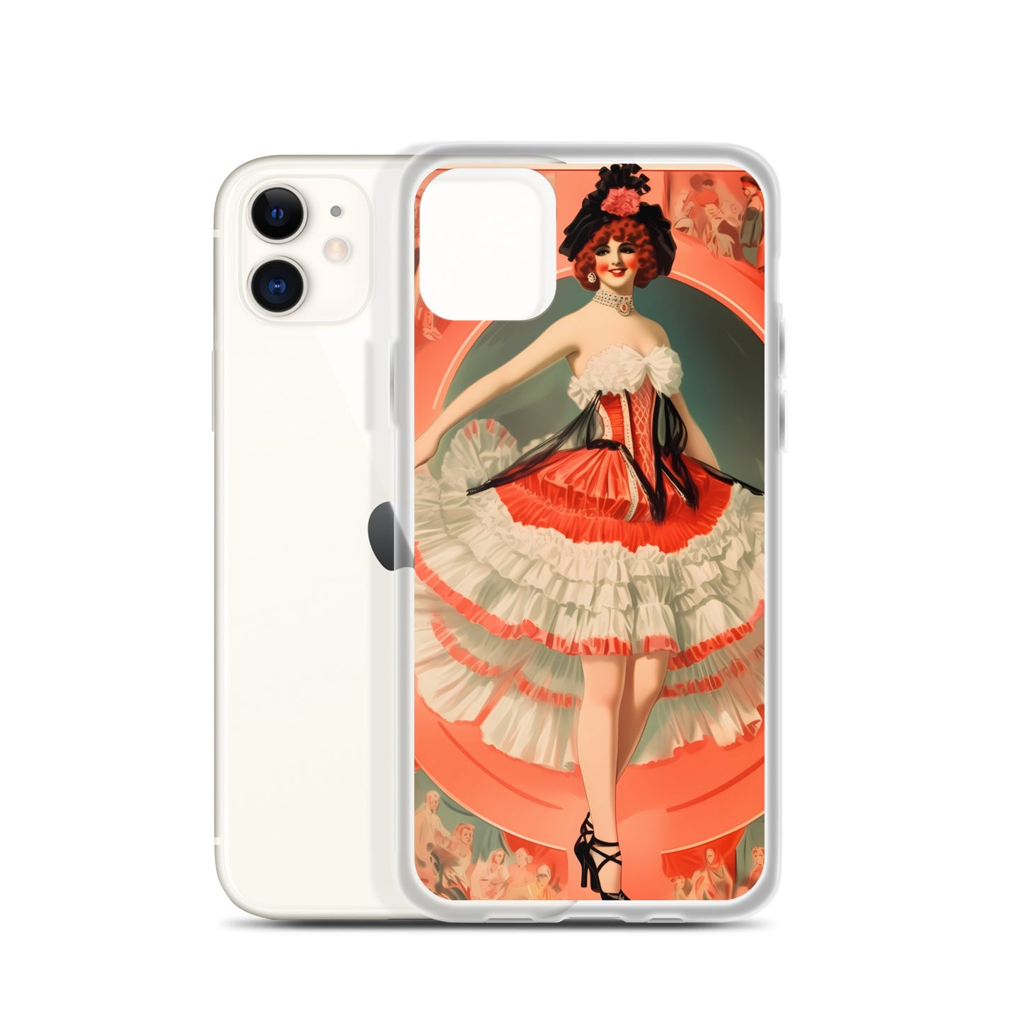 iPhone Case - Vintage Adverts - Can Can Dancer