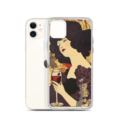 iPhone Case - Vintage Adverts - Wine and Grapes