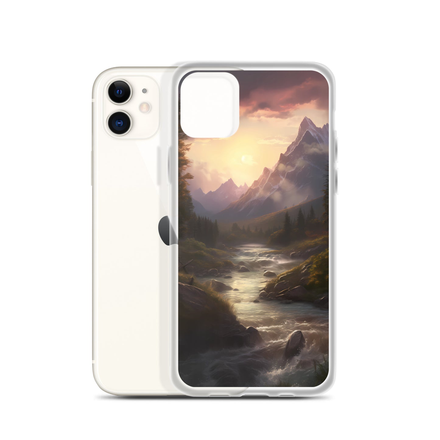 iPhone Case - Mountain Stream Sunrise