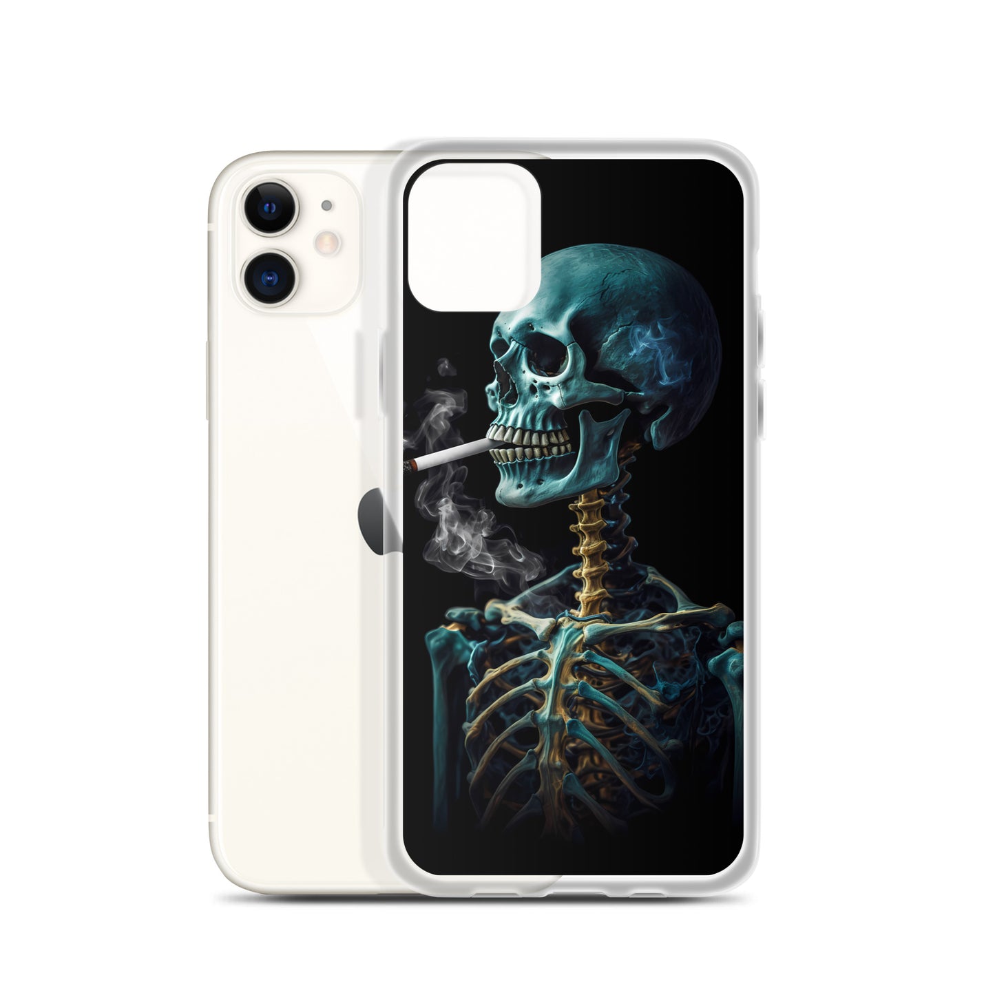 iPhone Case - Smokey Industrial Skeleton