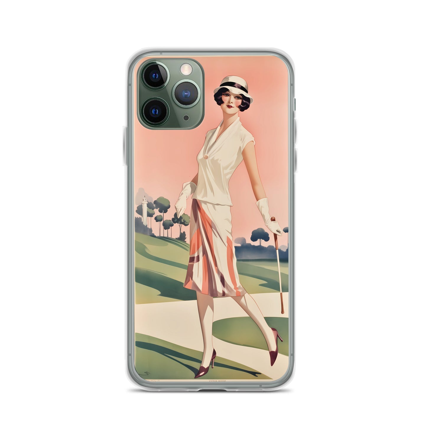 iPhone Case - Vintage Advert - Golfing Woman