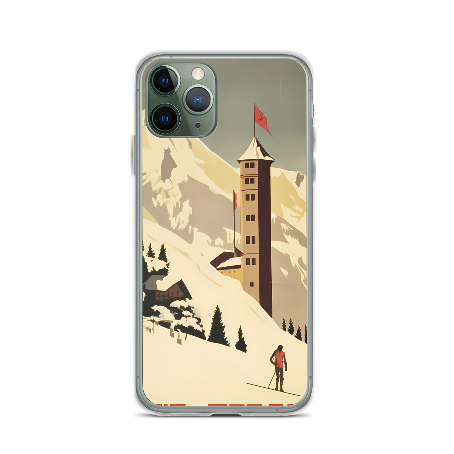 iPhone Case - Vintage Adverts - Swiss Resort