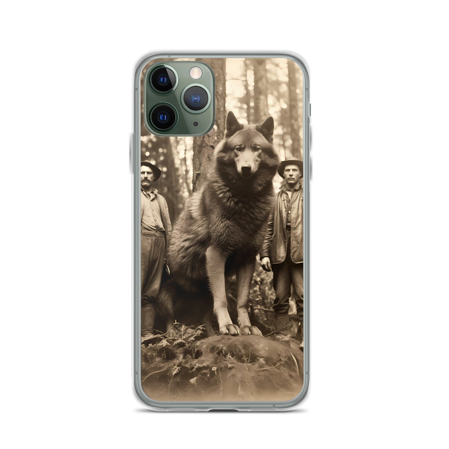 iPhone Case - The Logger and the Wolf