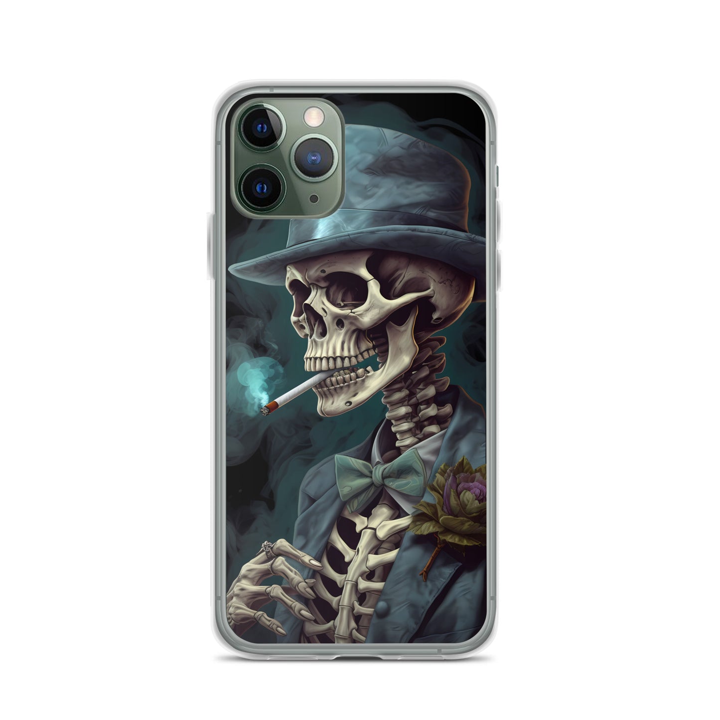 iPhone Case - Skeleton in Smoking Jacket