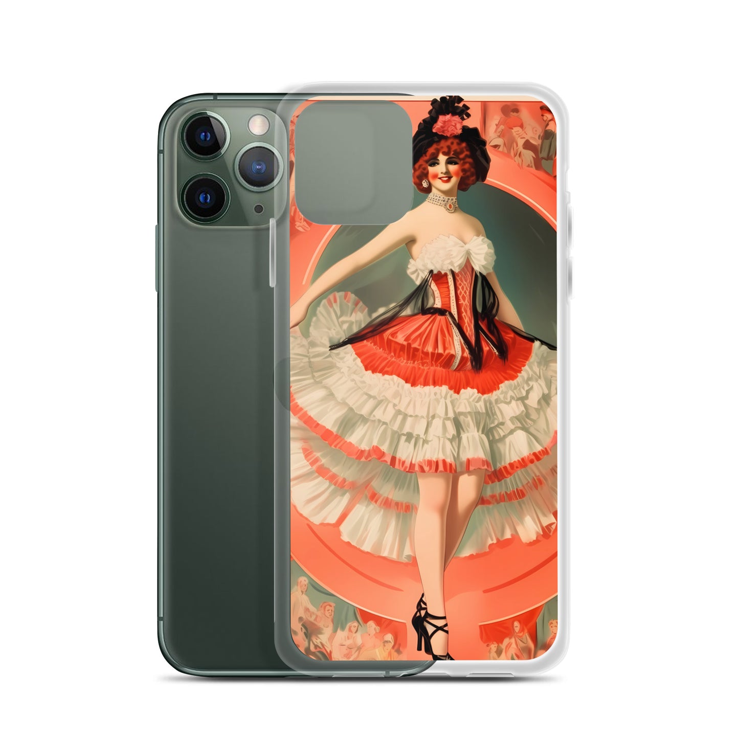 iPhone Case - Vintage Adverts - Can Can Dancer