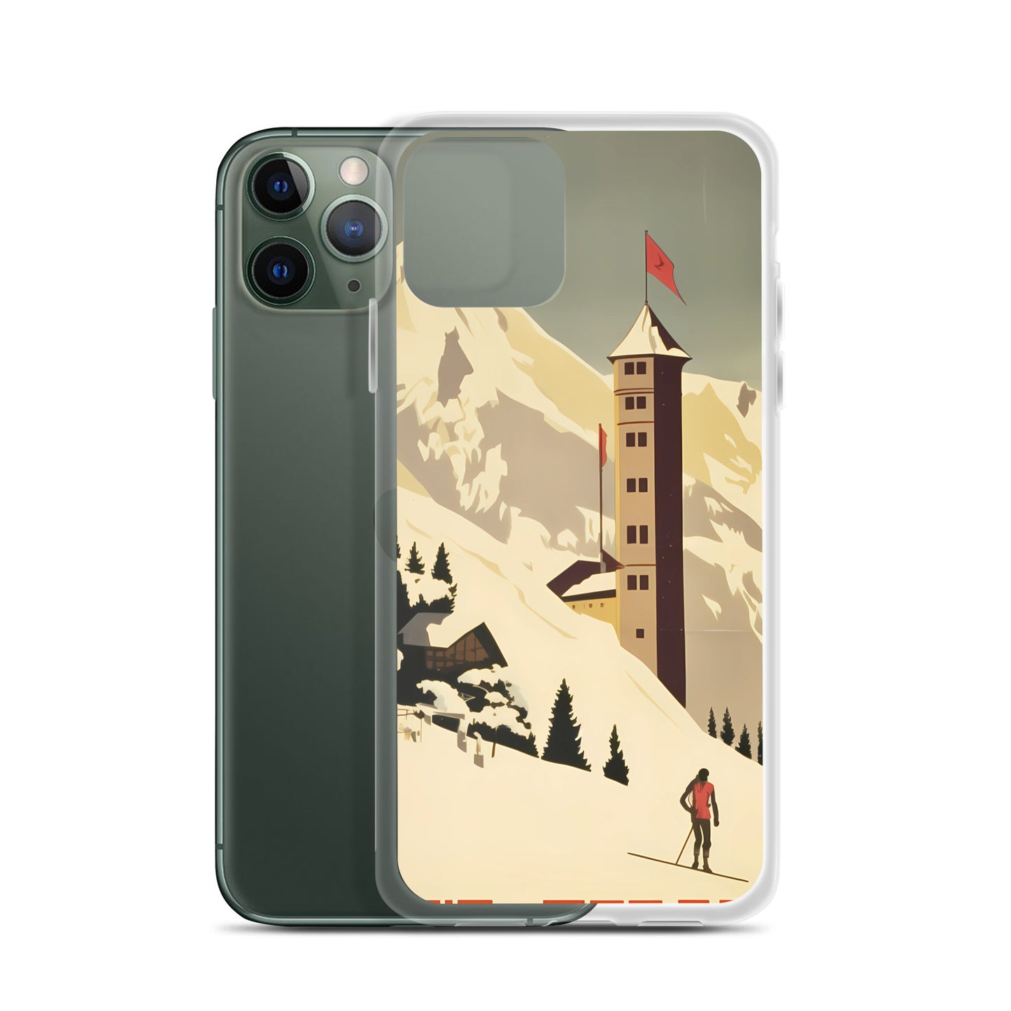 iPhone Case - Vintage Adverts - Swiss Resort