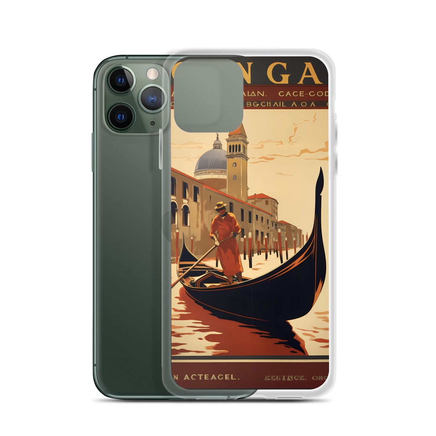 iPhone Case - Vintage Adverts - Venice Gondola