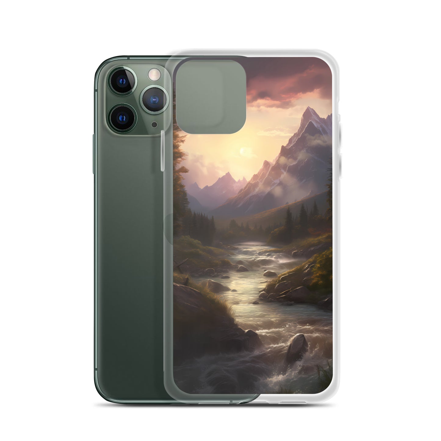 iPhone Case - Mountain Stream Sunrise