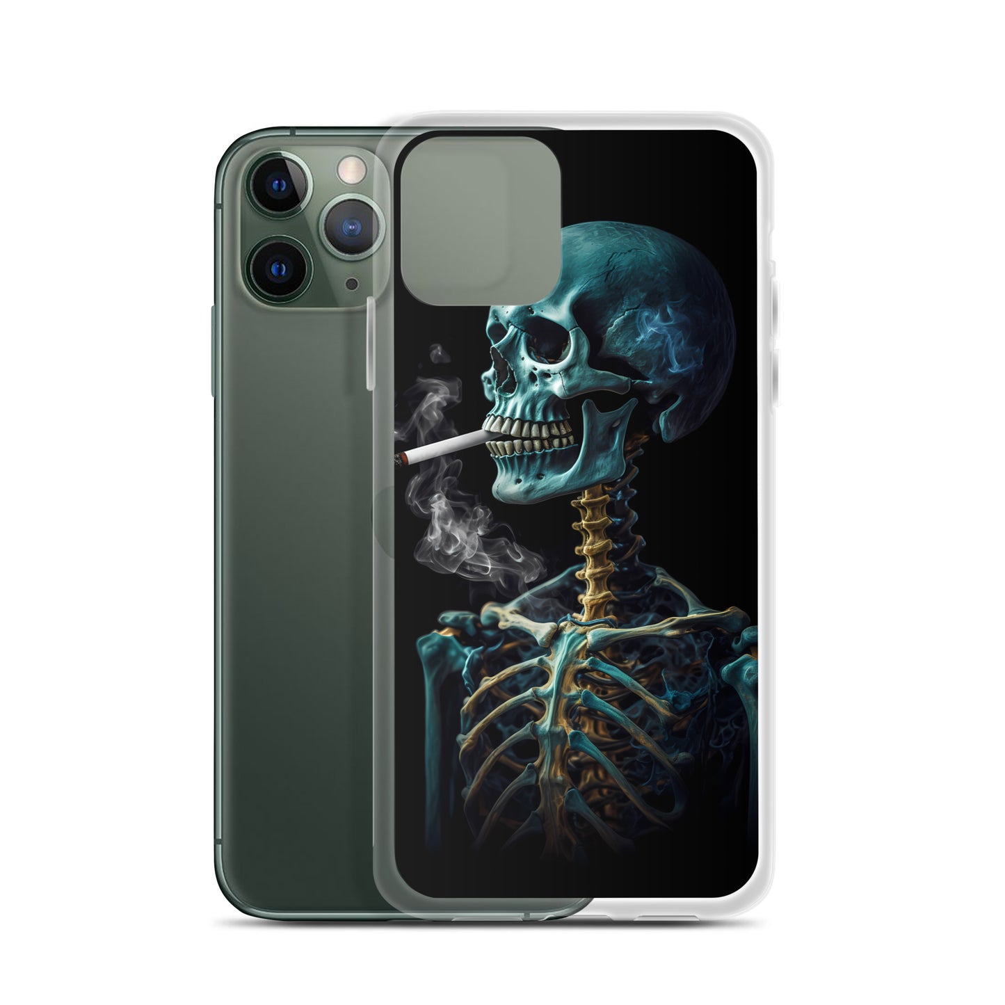 iPhone Case - Smokey Industrial Skeleton