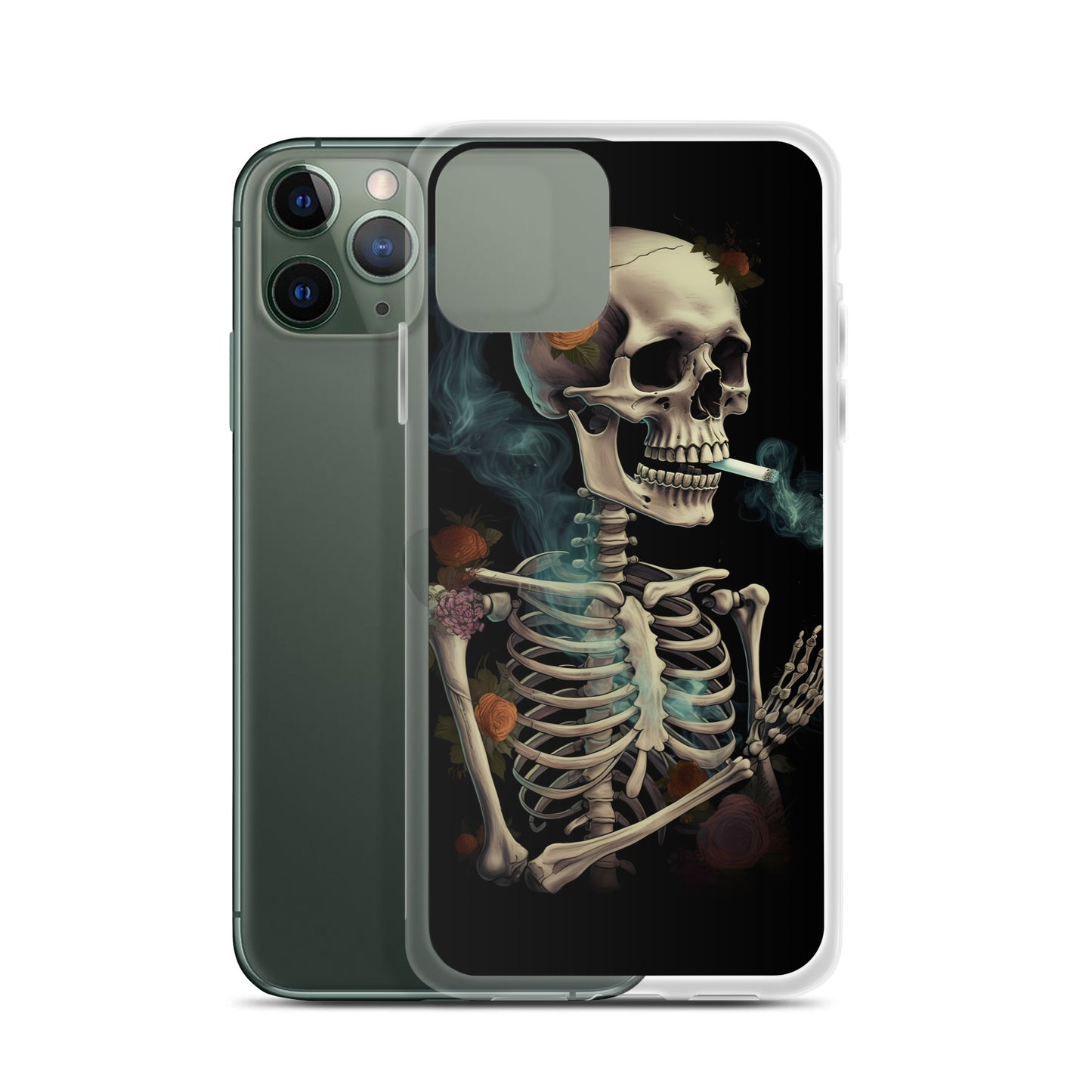 iPhone Case - Smoking Skeleton Dreams