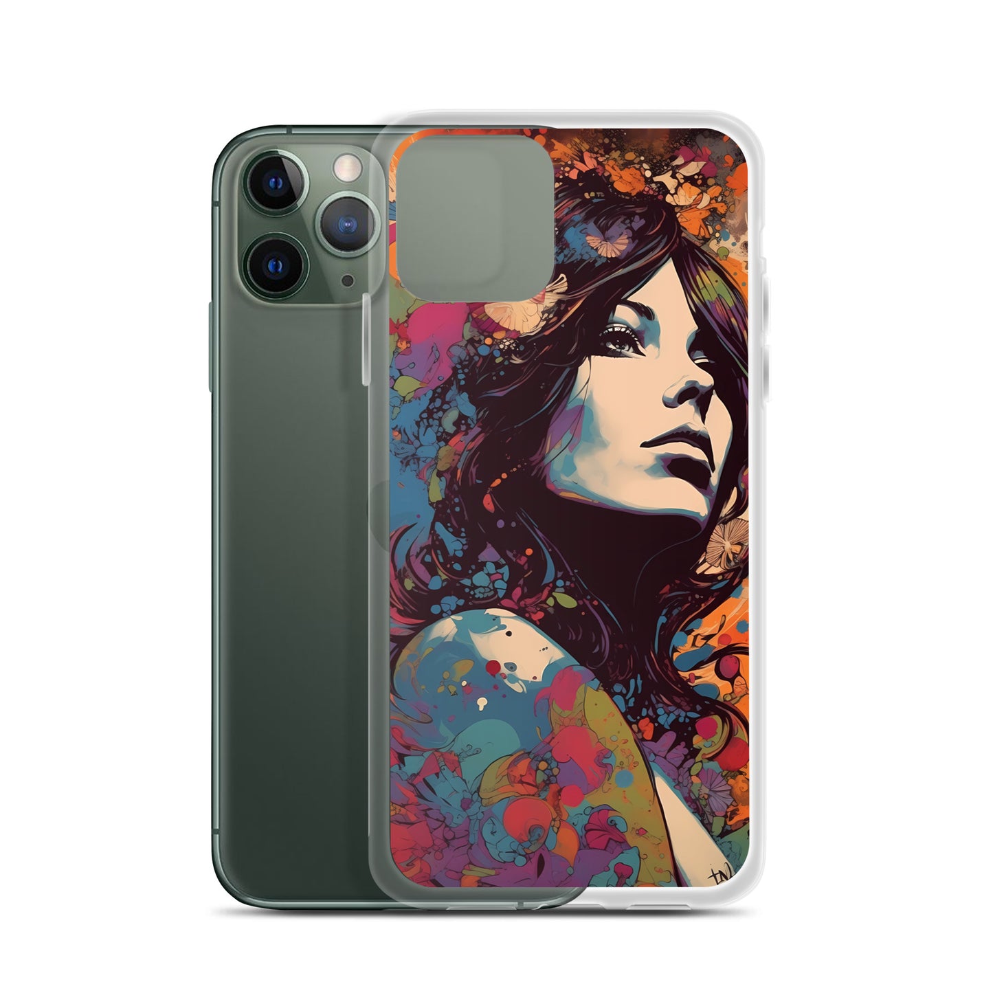 iPhone Case- Psychedelic Portrait