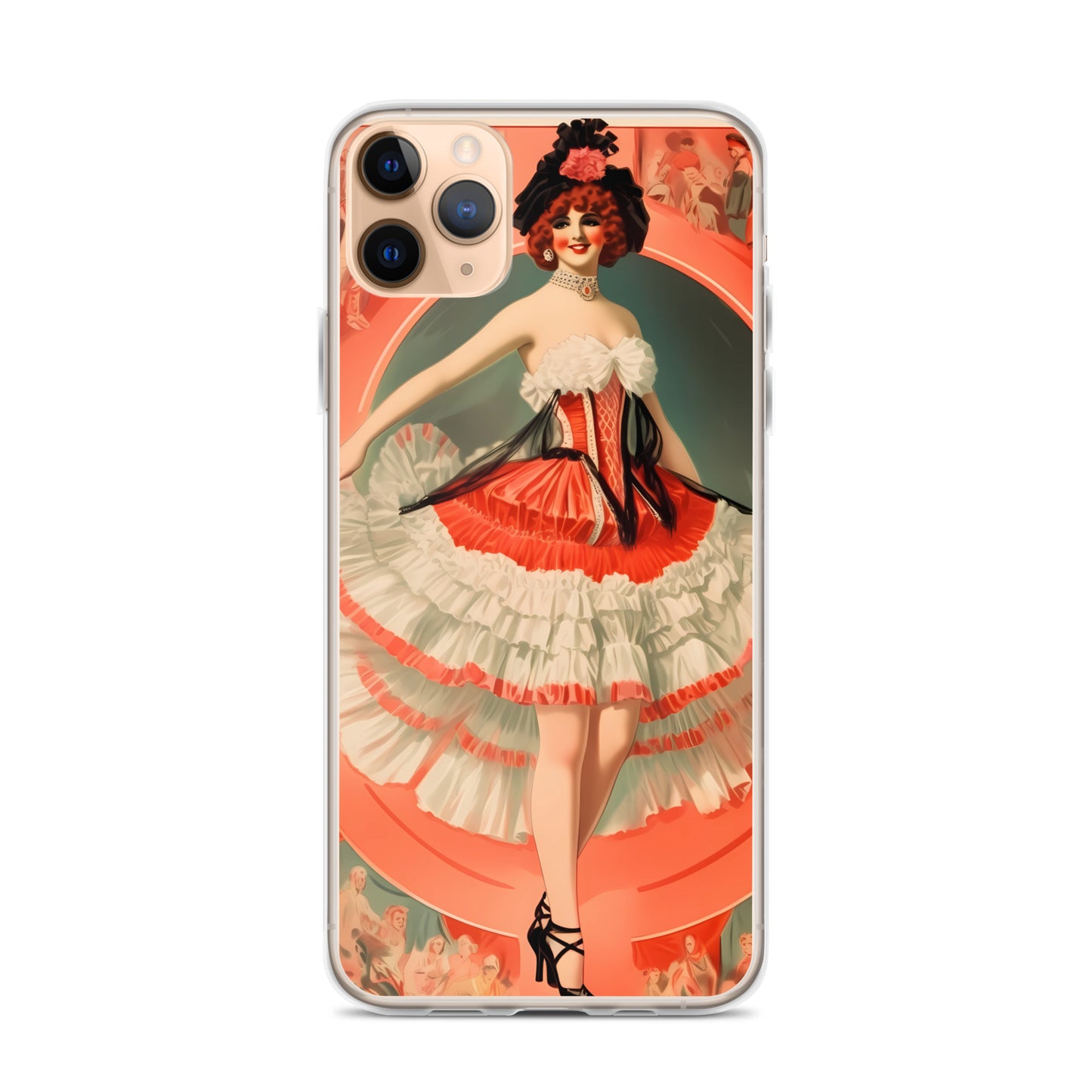 iPhone Case - Vintage Adverts - Can Can Dancer