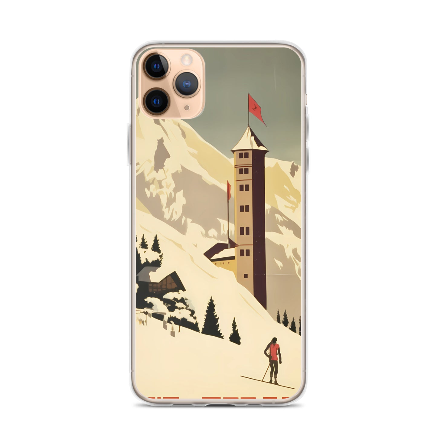 iPhone Case - Vintage Adverts - Swiss Resort