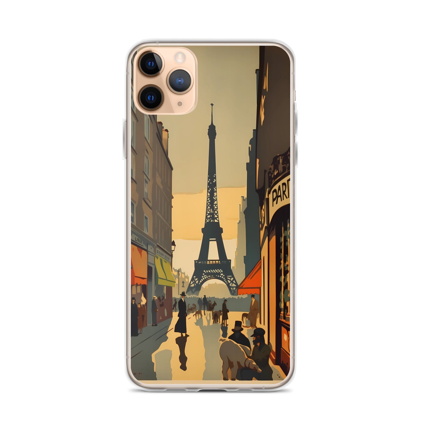 iPhone Case - Vintage Adverts - Parisian Street