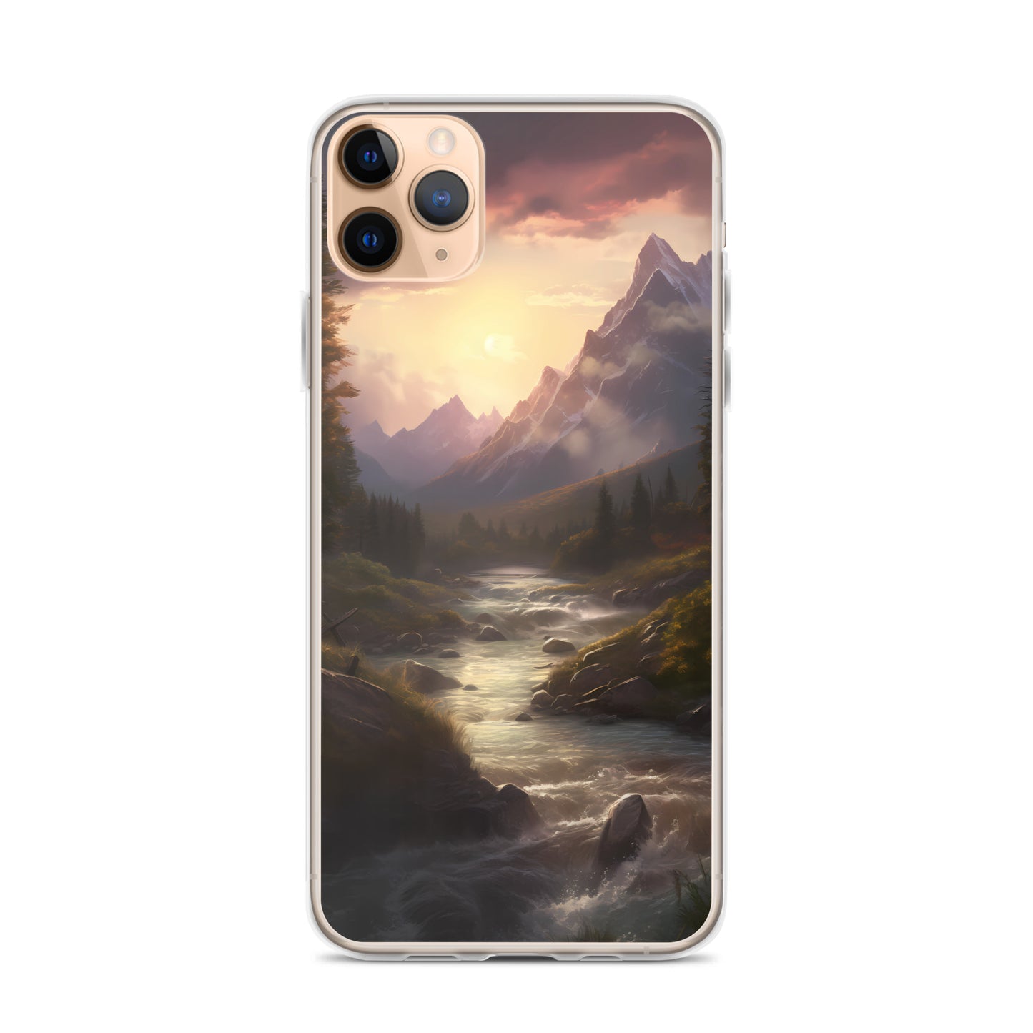 iPhone Case - Mountain Stream Sunrise