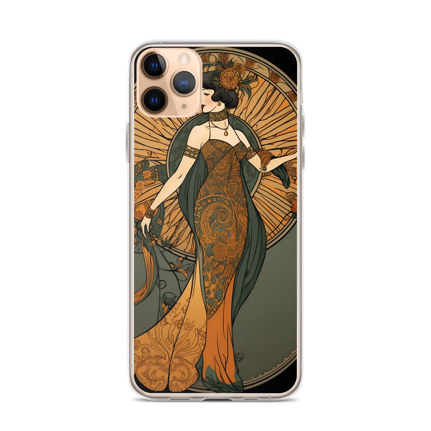 iPhone Case - Golden Deco